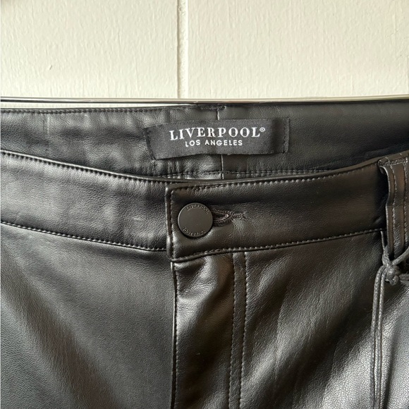 NWT Faux Leather Hannah Cropped Flare | Size 16 - Picture 5 of 6